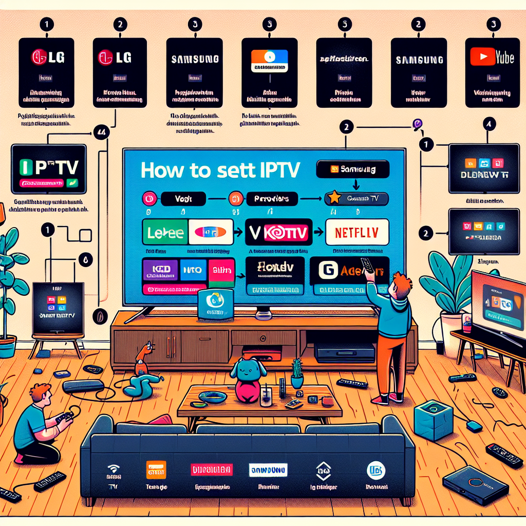 IPTV Setup on LG and Samsung Smart TVs