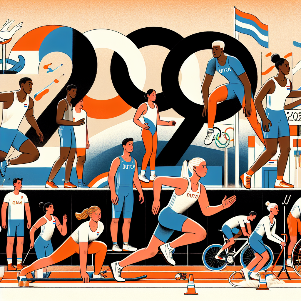 Dutch athletes preparing for the Olympics Paris 2028