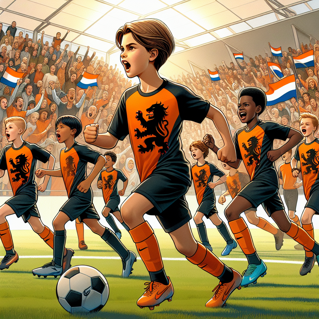 KNVB Youth Cup 2025 featuring young Dutch football players