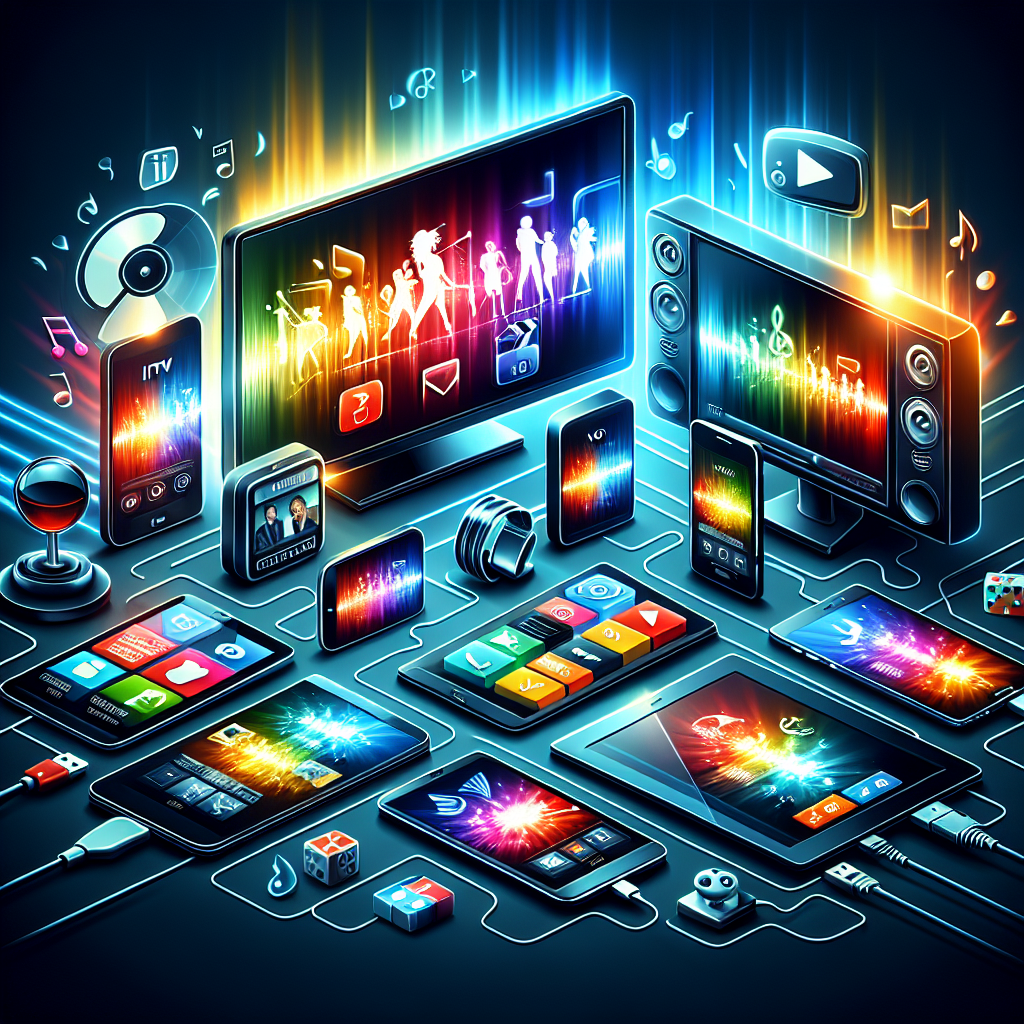 IPTV streaming on various devices
