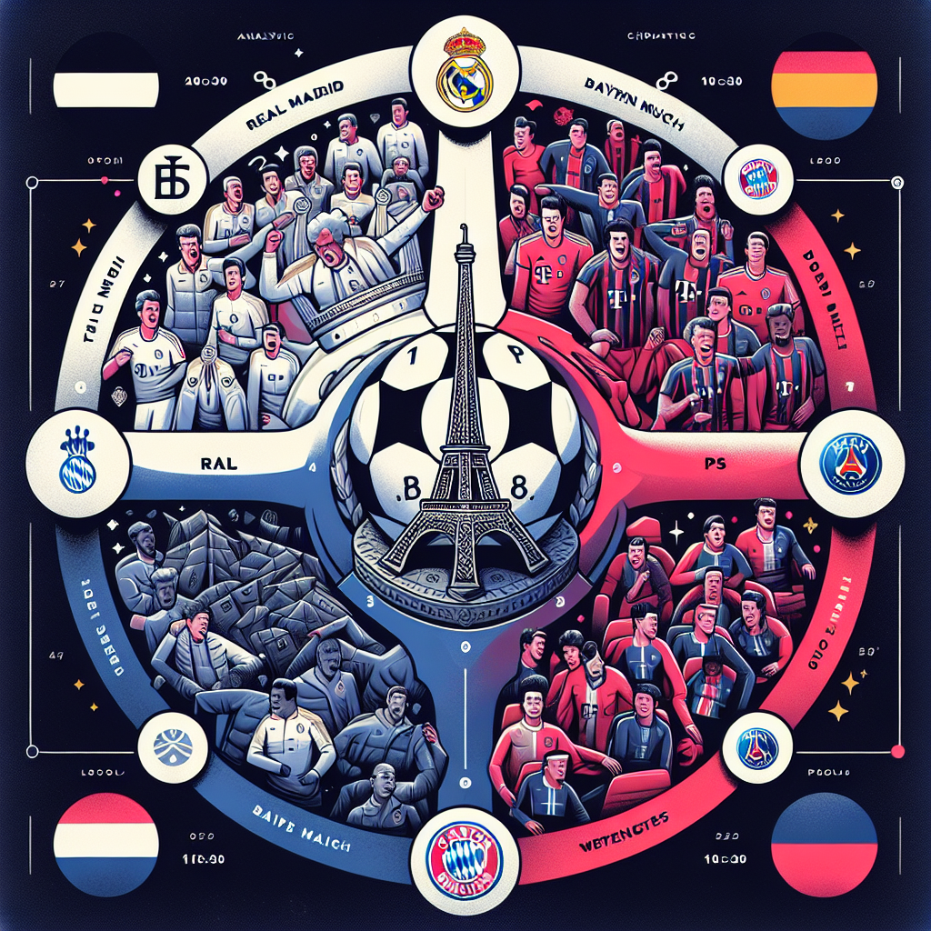 Champions League 2025 Trophy and Teams