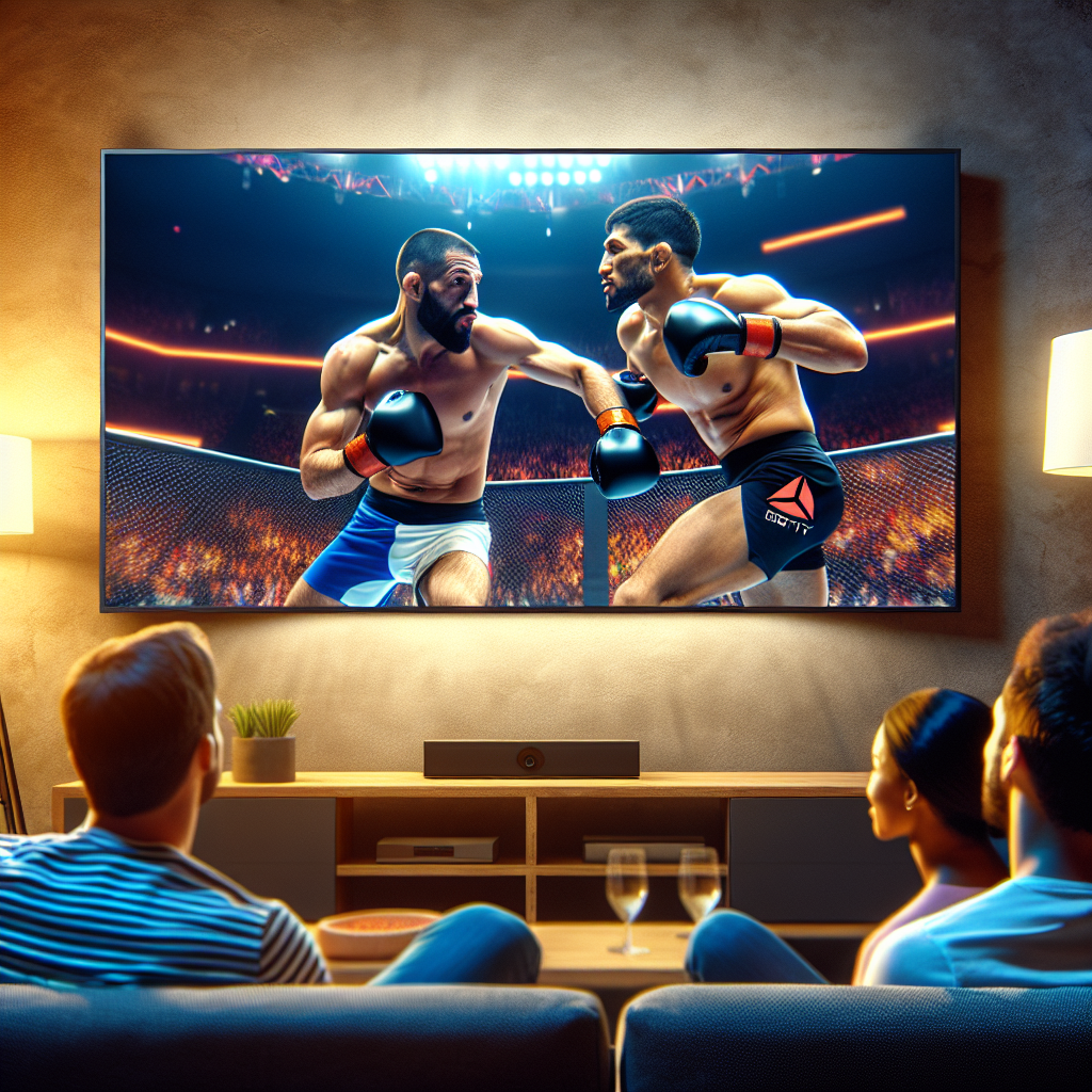 IPTV streaming live UFC match
