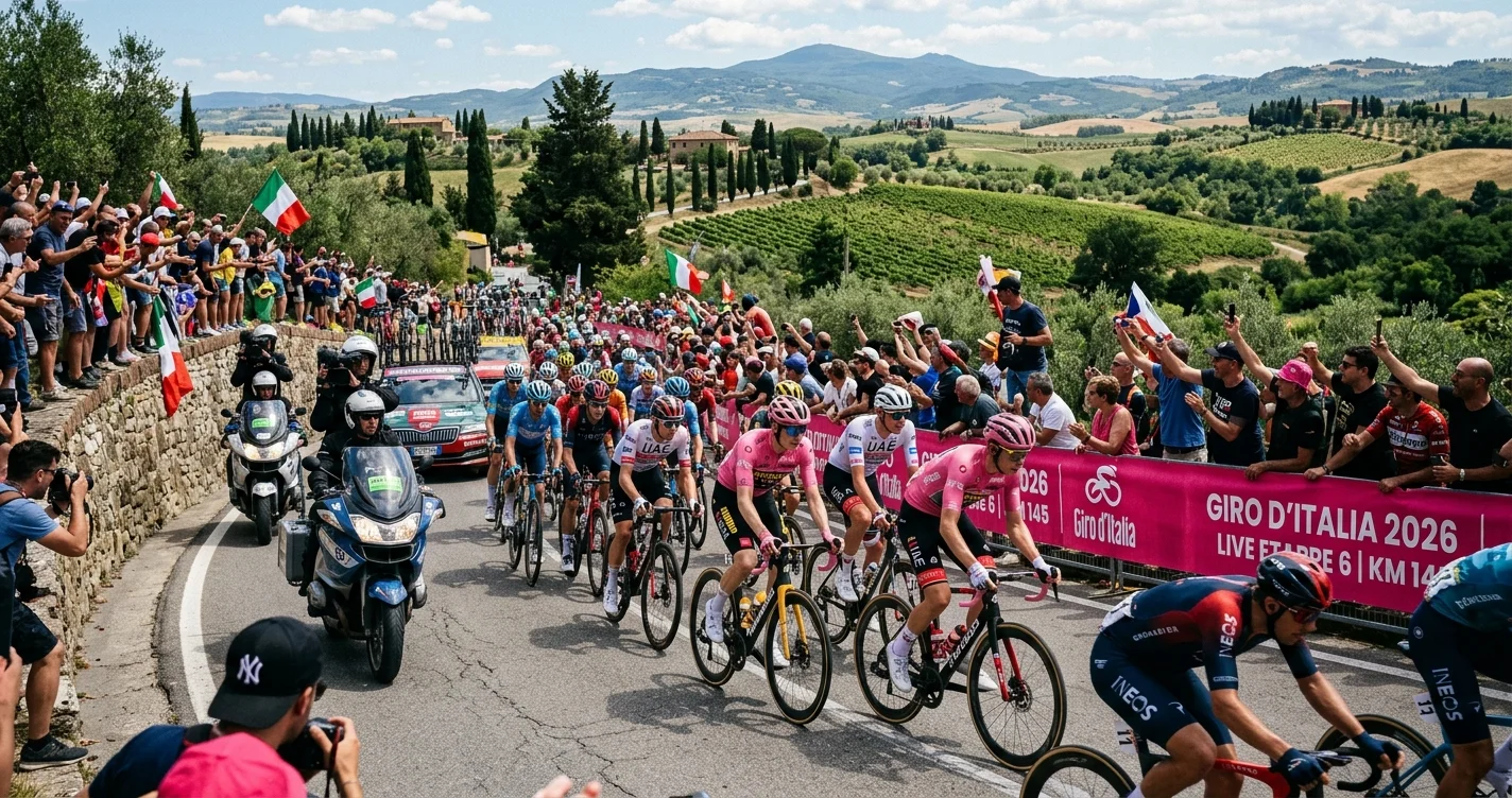 Etappe 6 Giro d'Italia 2026