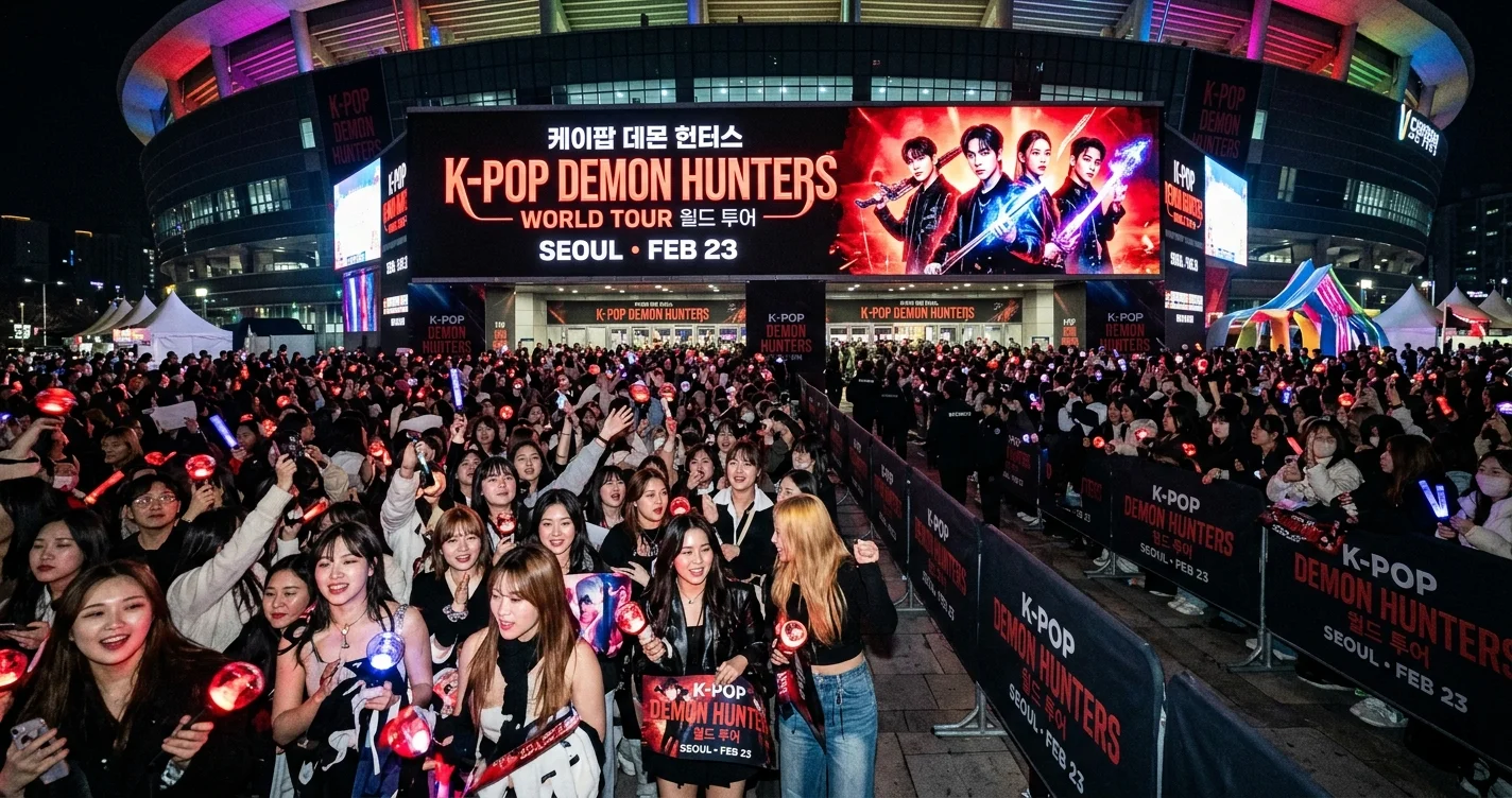 Netflix K-Pop Demon Hunters Tour