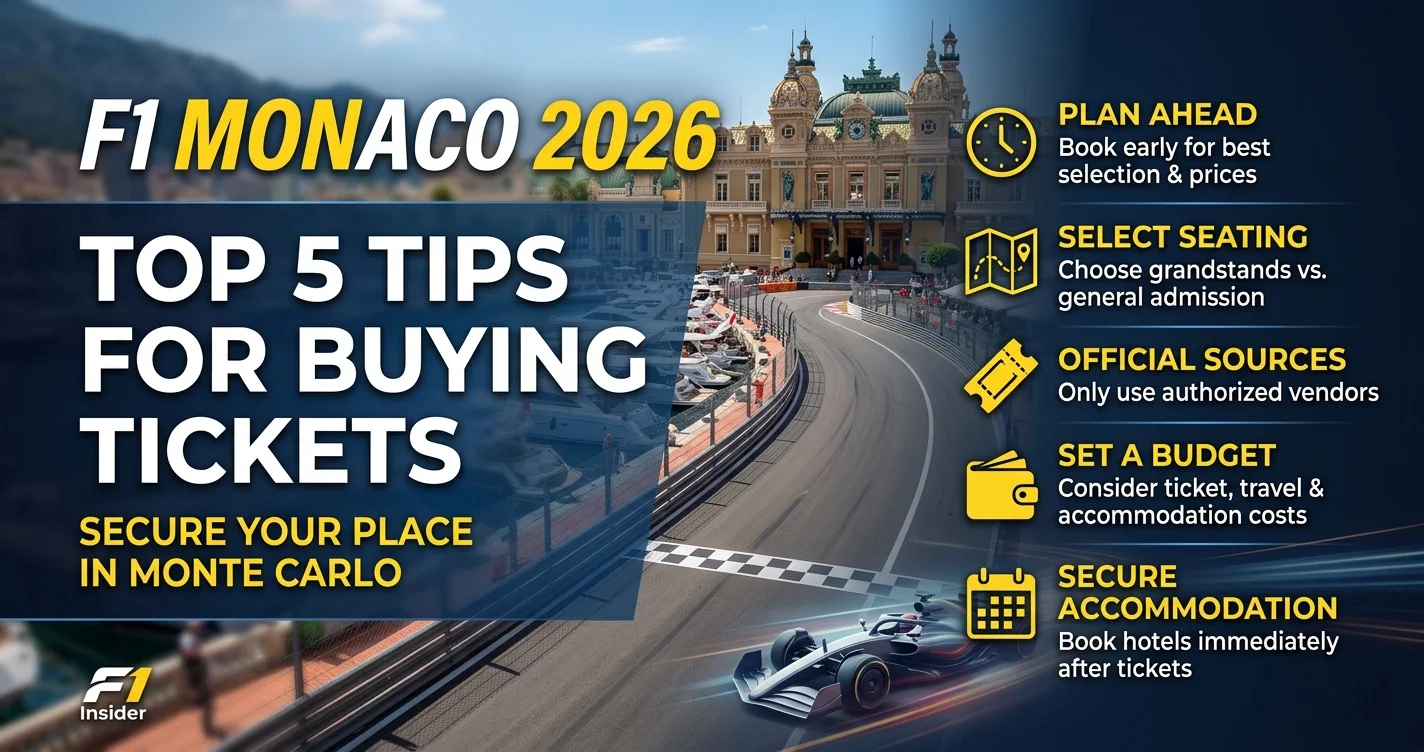 F1 Monaco 2026 kaarten