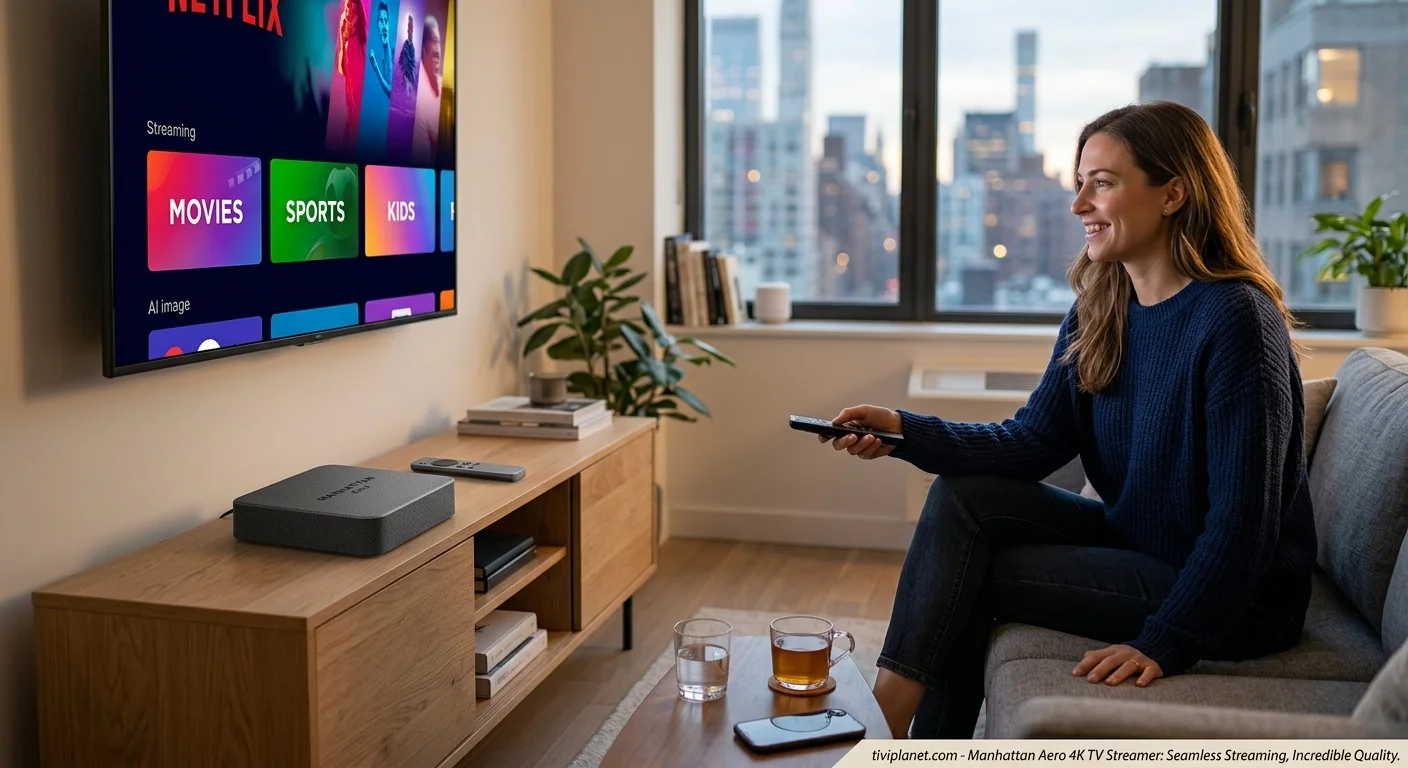Manhattan Aero 4K TV Streamer