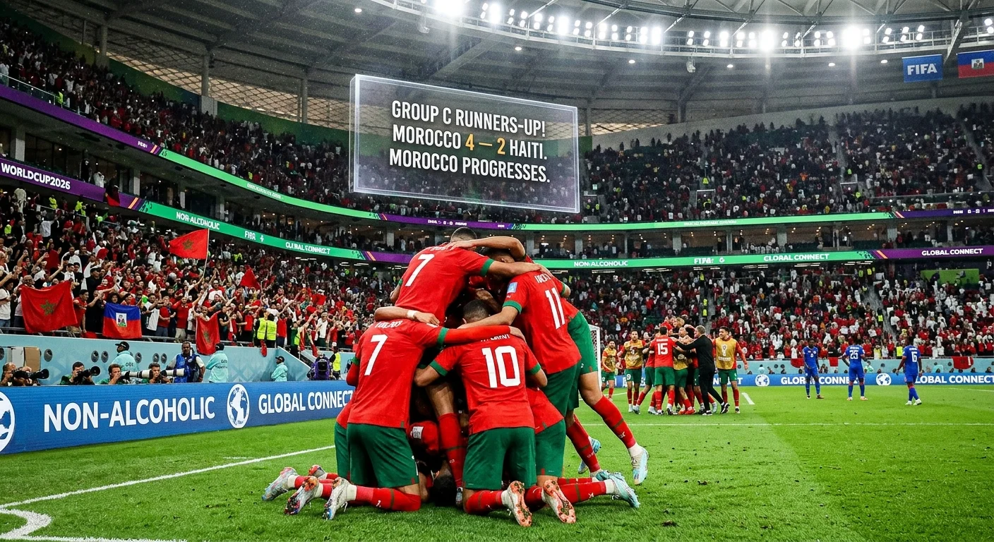 Morocco beat spirited Haiti