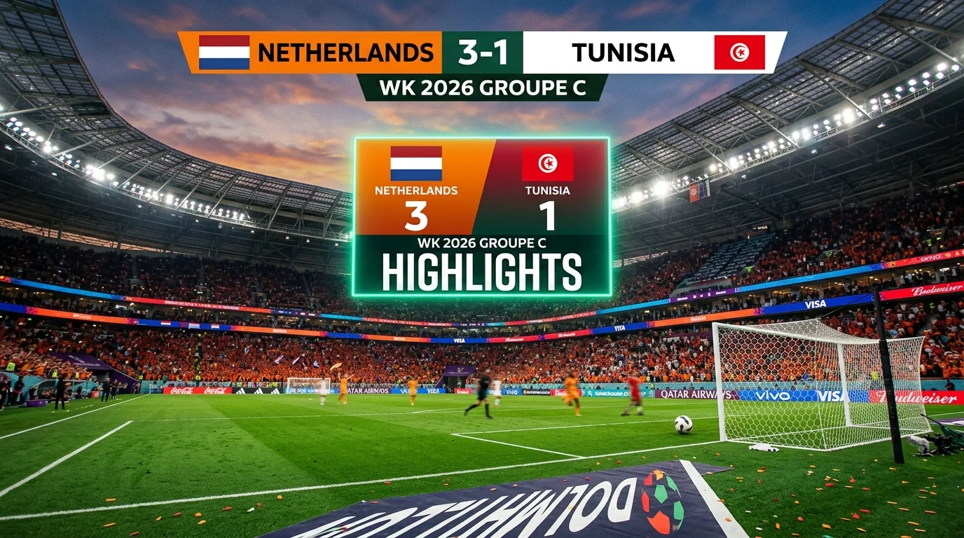Netherlands Tunisia Highlights