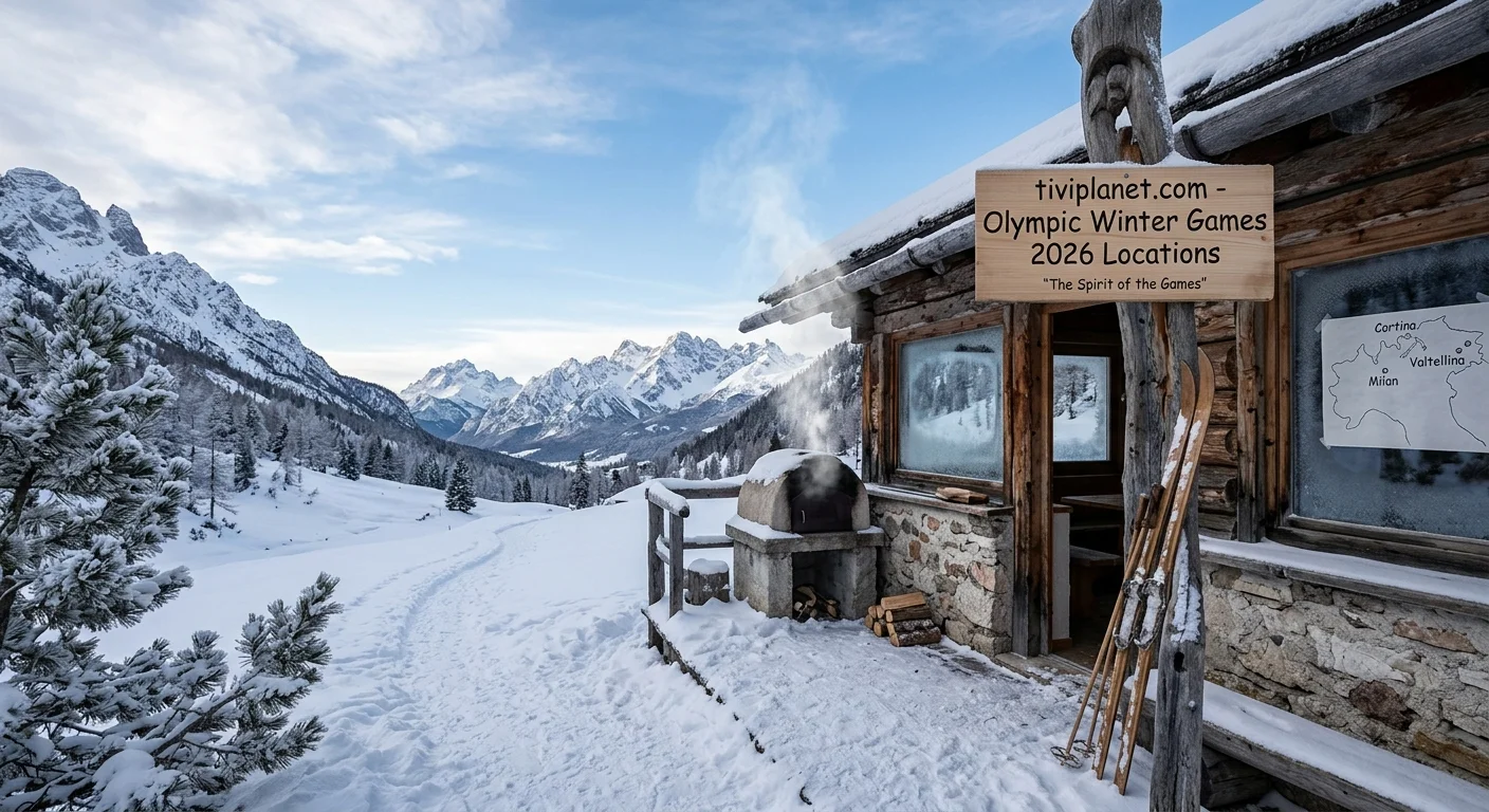 Olympische Winterspelen 2026 Locaties