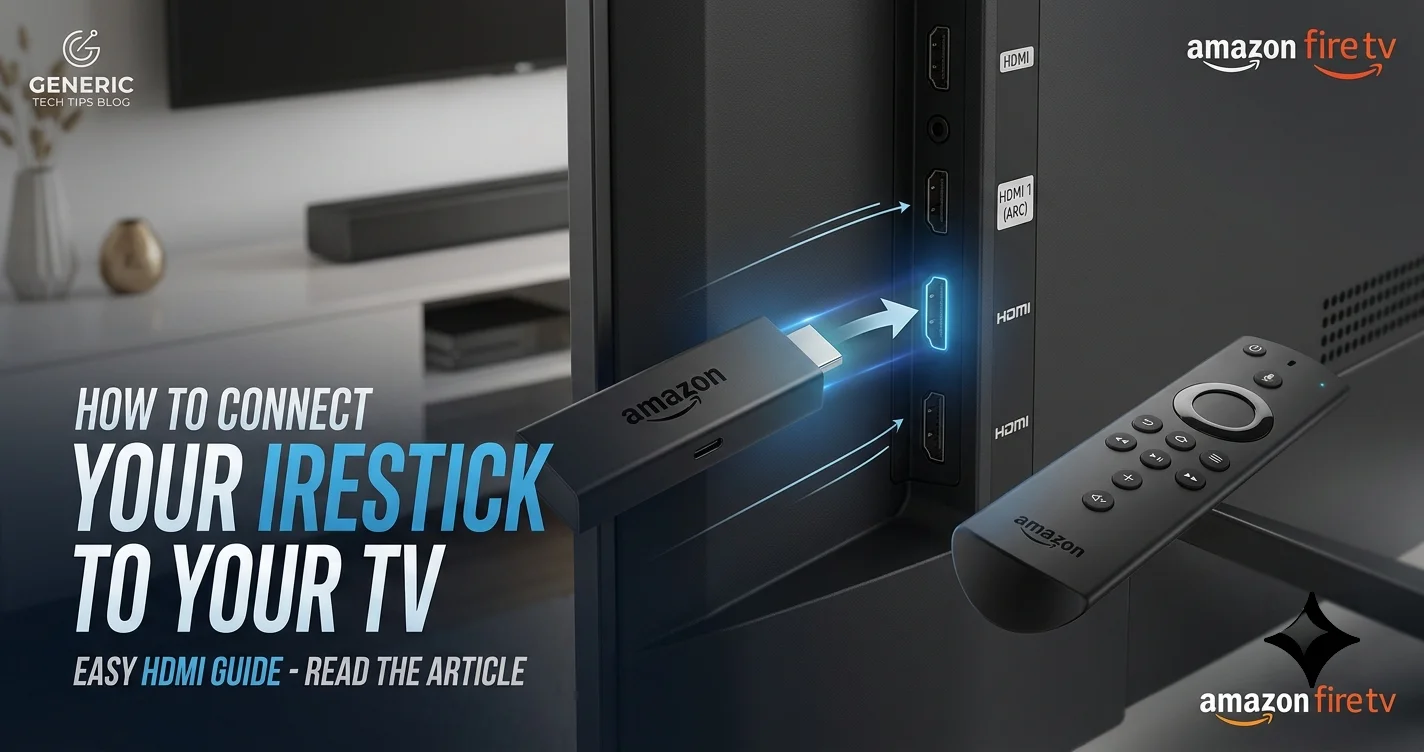 Connect Firestick to TV via HDMI