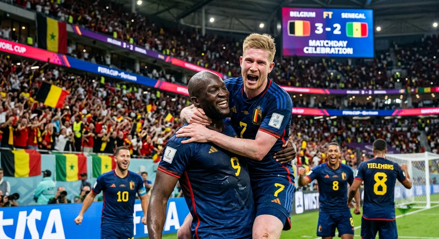 Belgium Stage 3–2 Comeback Win