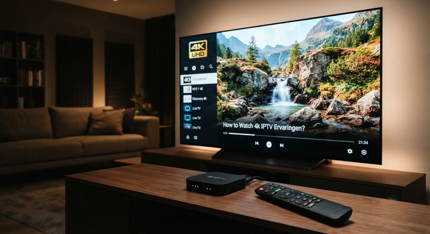 How to Watch 4k IPTV Ervaringen