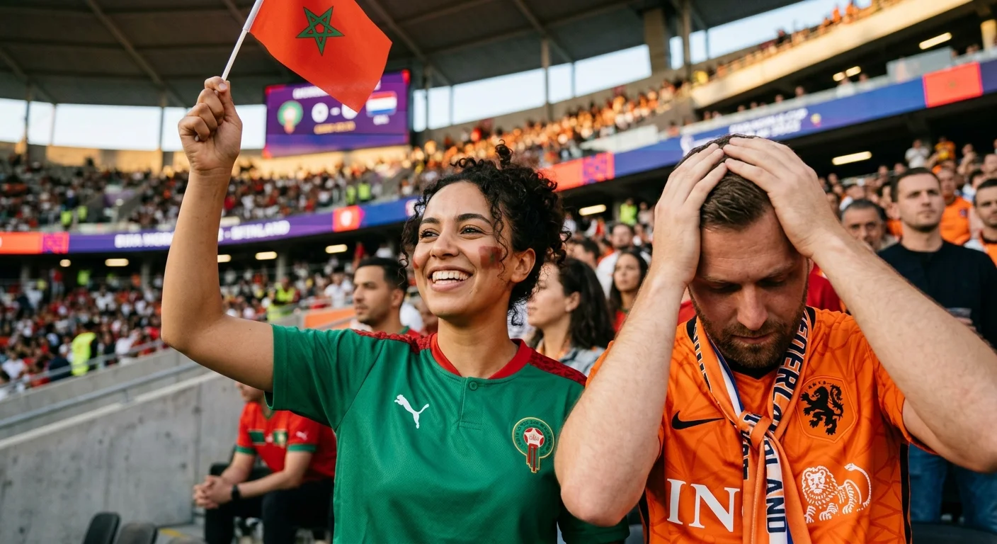 Morocco Eliminates Netherlands