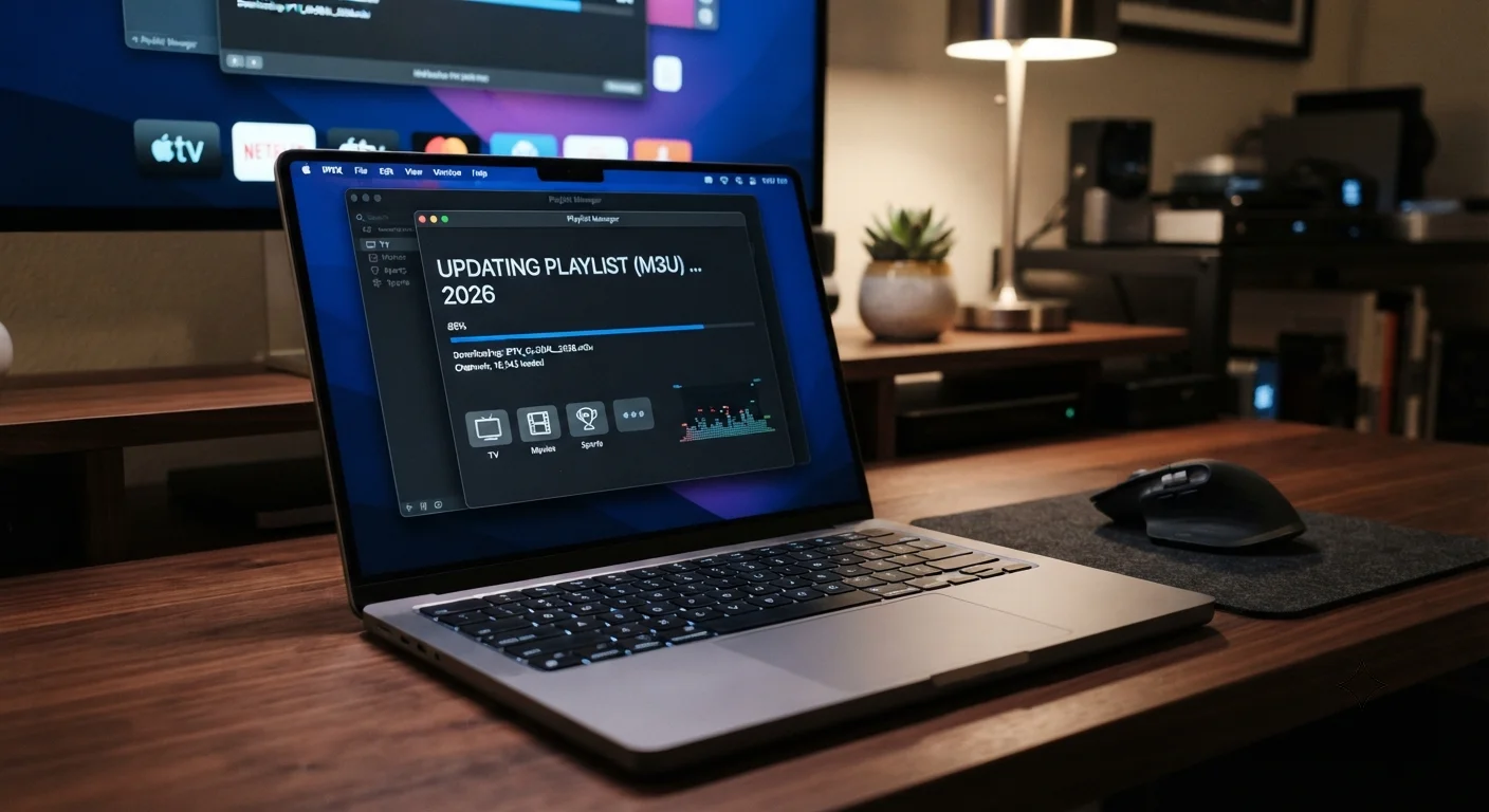 Update IPTV Playlist (M3U)