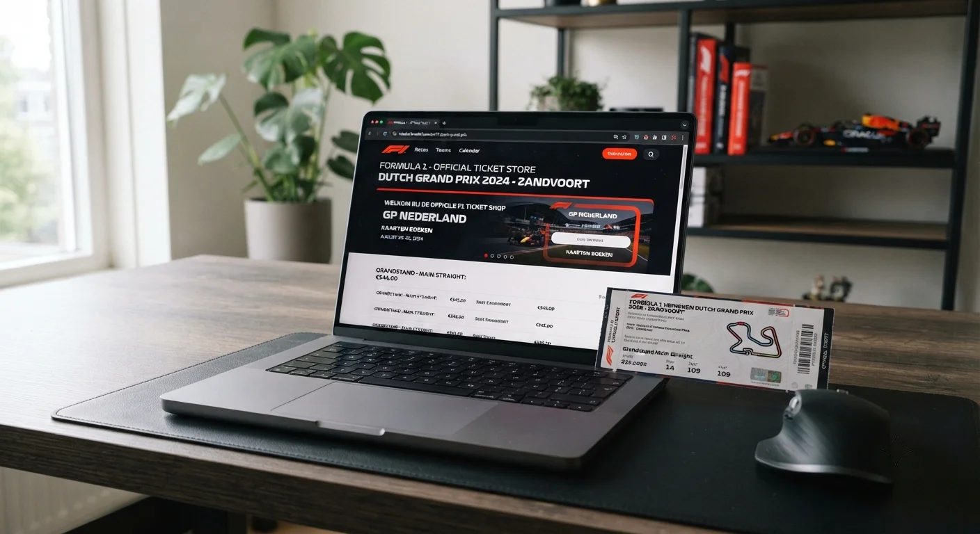 Site voor F1 Tickets