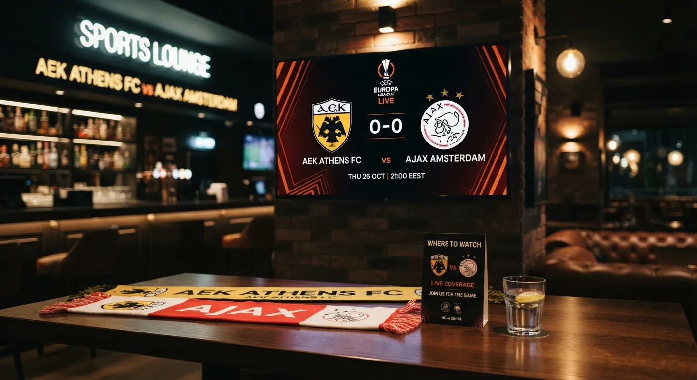 Aek Athens FC vs Ajax Amsterdam